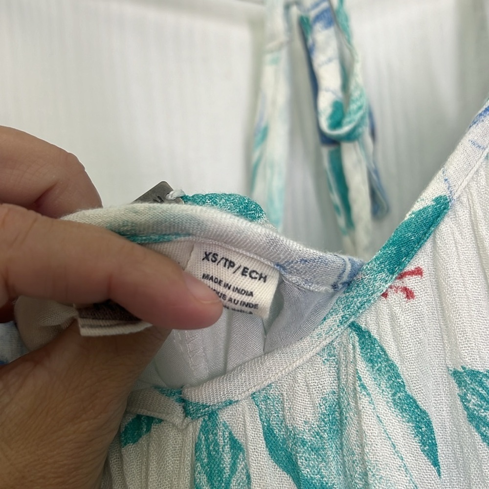 Roxy - Lockout Point Floral Pattern Spaghetti Str… - image 8